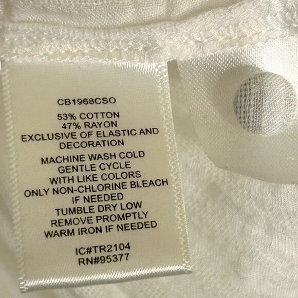 Sanctuary Only You Stripe‎ Tie Front Blouse - Women's Size Large - Picture 3 of 6